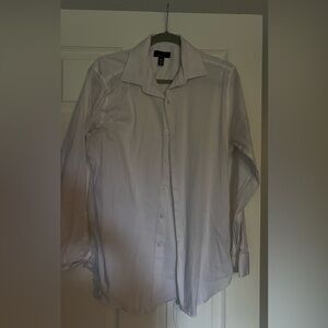 Men’s White Button Down Alfani Medium